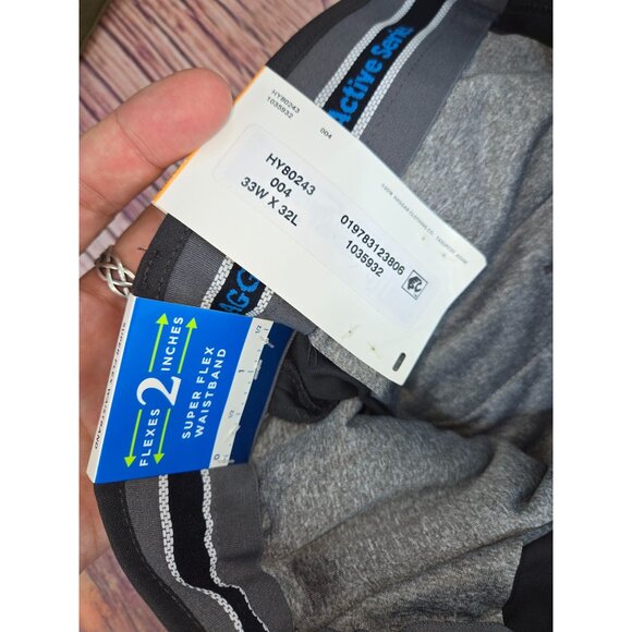 Haggar Mens The Active Series Slim Fit Suit Pant 33W X 32L Stretch Herringbone - Picture 6 of 10